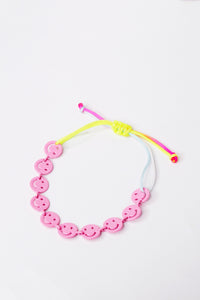 PULSERA CARITA FELIZ MACRAME