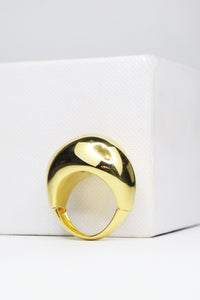 ANILLO REDONDEADO ORO AMARILLO 14K