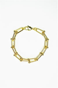 Pulsera de Brass Lili dorado